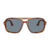 Persol Geometric Sunglasses In Arancione