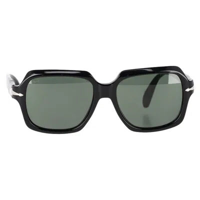Persol Po3328s Square Sunglasses In Black Acetate