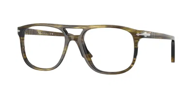 Persol Po3329v Greta 1237 Occhiali Da Vista Verdi Per Uomo (solo Montatura)