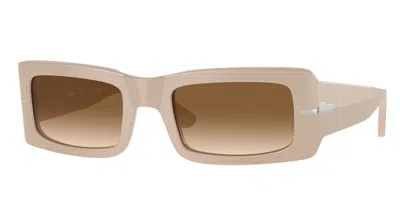 Persol Po3332s Francis 119551 Men's Sunglasses Brown Size 54 In Sand