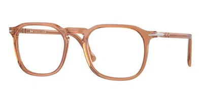 Persol Po3337v Men's Glasses, Brown, Size 52