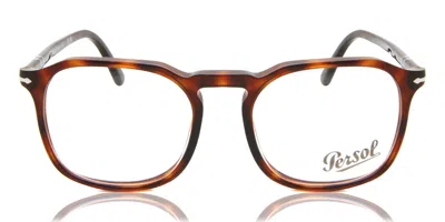 Persol Po3337v Men's Glasses, Tortoiseshell, Size 52 In Brown