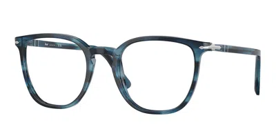 Persol Po3338v Men's Glasses, Blue, Size 50