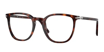 Persol Po3338v Men's Glasses, Tortoiseshell, Size 50 In Brown