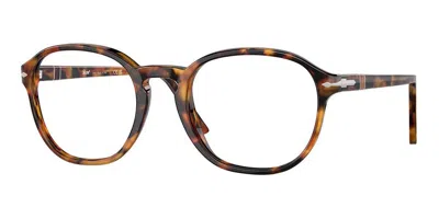 Persol Po3343v Men's Glasses, Tortoiseshell, Size 51 In Brown