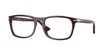 Persol Po3344v 1241 Occhiali Da Vista Borgogna Per Uomo (solo Montatura)