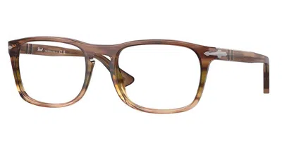 Persol Po3344v Men's Glasses, Brown, Size 52