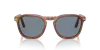 Persol Womens Brown Po3345s Square-frame Tortoiseshell Sunglasses In Blue