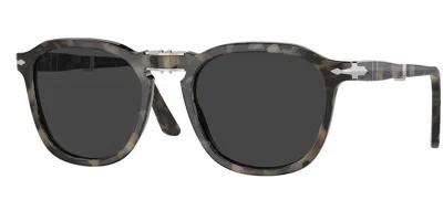 Persol Po3345s Polarized 107148 Men's Sunglasses Tortoiseshell Size 54 In Black