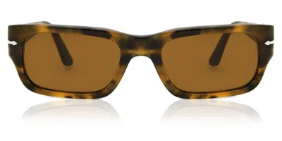 Persol Po3347s Adrien 121033 Men's Sunglasses Tortoiseshell Size 55 In Brown