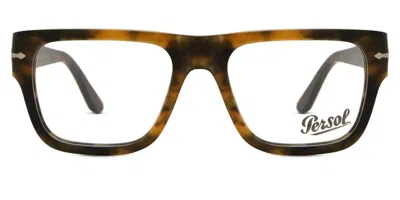 Persol Po3348v Men's Glasses, Tortoiseshell, Size 53 In Brown