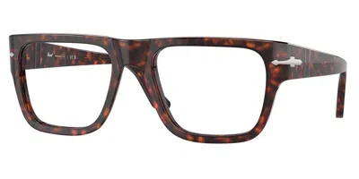 Persol Po3348v Men's Glasses, Tortoiseshell, Size 53 In Brown
