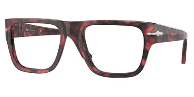 Persol Po3348v Men's Glasses, Tortoiseshell, Size 53 In Red