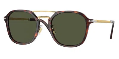 Persol Po3352s 24/31 Men's Sunglasses Tortoiseshell Size 53 In Brown