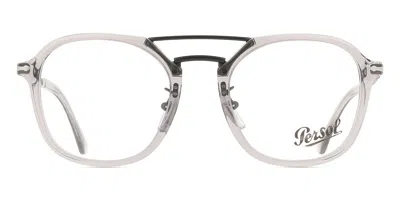 Persol Po3352v Men's Glasses, Clear, Size 51 In White