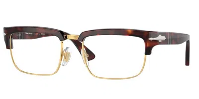 Persol Po3354s Men's Glasses, Gold, Size 56