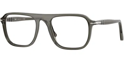 Persol Po3359v Jacques Men's Glasses, Clear, Size 51 In Gray