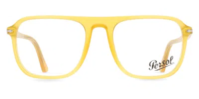 Persol Po3359v Jacques Men's Glasses, Yellow, Size 53