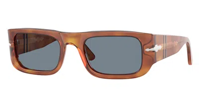 Persol Po3362s 96/56 Men's Sunglasses Brown Size 52 In Multi