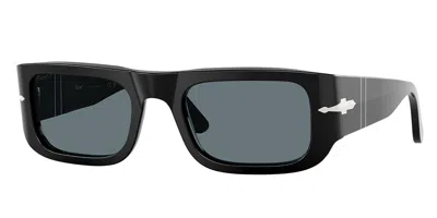 Persol Po3362s Polarized 95/3r Men's Sunglasses Black Size 52