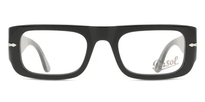 Persol Po3362v Wes Men's Glasses, Black, Size 52