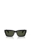 Persol Rectangular Frame Sunglasses In Black