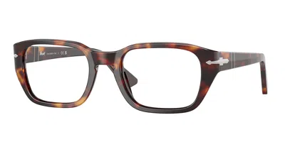 Persol Po3365v Men's Glasses, Tortoiseshell, Size 51 In Brown