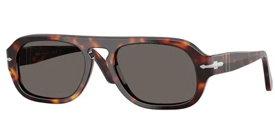 Persol Po3369s 24/b1 Men's Sunglasses Tortoiseshell Size 56 In Brown