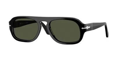 Persol Po3369s 95/31 Occhiali Da Sole Neri Per Uomo In Black