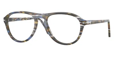 Persol Po3371v Lynn 1222 Occhiali Da Vista Blu Per Uomo (solo Montatura)