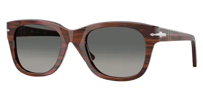 Persol Po3372s 122371 Men's Sunglasses Brown Size 55