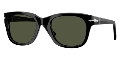 Persol Po3372s 95/31 Men's Sunglasses Black Size 55