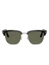 Persol Po3375s Square-frame Sunglasses In Black