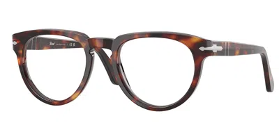 Persol Po3377v Men's Glasses, Tortoiseshell, Size 50 In Brown