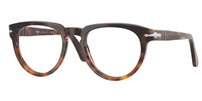 Persol Po3377v Men's Glasses, Tortoiseshell, Size 52 In Brown