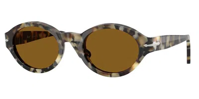 Persol Po3378s 107133 Occhiali Da Sole Tartarugatishell Per Donna In Brown