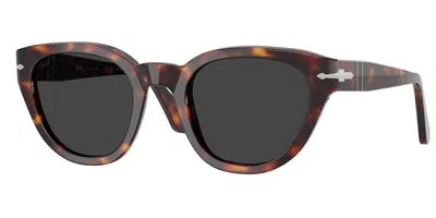 Persol Po3379s Polarized 24/48 Men's Sunglasses Tortoiseshell Size 54 In Brown