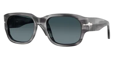 Persol Po3380s 1192s3 Occhiali Da Sole Grigi Per Uomo