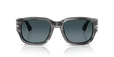 Persol Po3380s In Light Blue Gradient Dark Blue