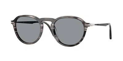 Persol Po3383s 1238r5 Occhiali Da Sole Neri Per Uomo