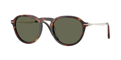 Persol Po3383s Polarized 24/58 Occhiali Da Sole Tartarugatishell Per Uomo In Brown