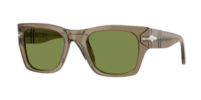 Persol Po3384s 12284e Occhiali Da Sole Marroni Per Uomo In Brown