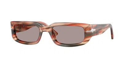 Persol Po3385s Mel 123353 Occhiali Da Sole Rossi Per Uomo
