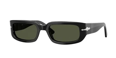 Persol Po3385s Mel 95/31 Occhiali Da Sole Neri Per Uomo In Black