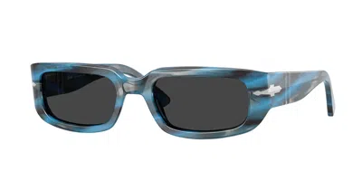 Persol Po3385s Mel Polarized 123448 Occhiali Da Sole Blu Per Uomo