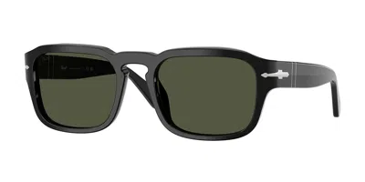 Persol Po3386s 95/31 Occhiali Da Sole Neri Per Uomo In Black