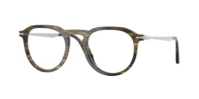 Persol Po3387v Pier 1237 Occhiali Da Vista Verdi Per Uomo (solo Montatura)
