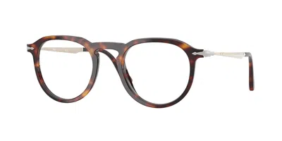 Persol Po3387v Pier 24 Occhiali Da Vista Tartarugatishell Per Uomo (solo Montatura) In Brown