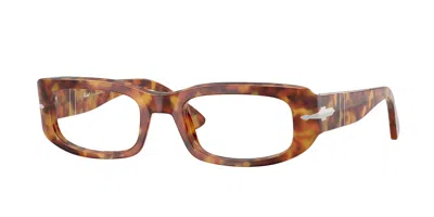 Persol Po3388v 106 Occhiali Da Vista Tartarugatishell Per Uomo (solo Montatura) In Brown