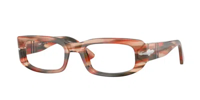 Persol Po3388v 1233 Occhiali Da Vista Rossi Per Uomo (solo Montatura)